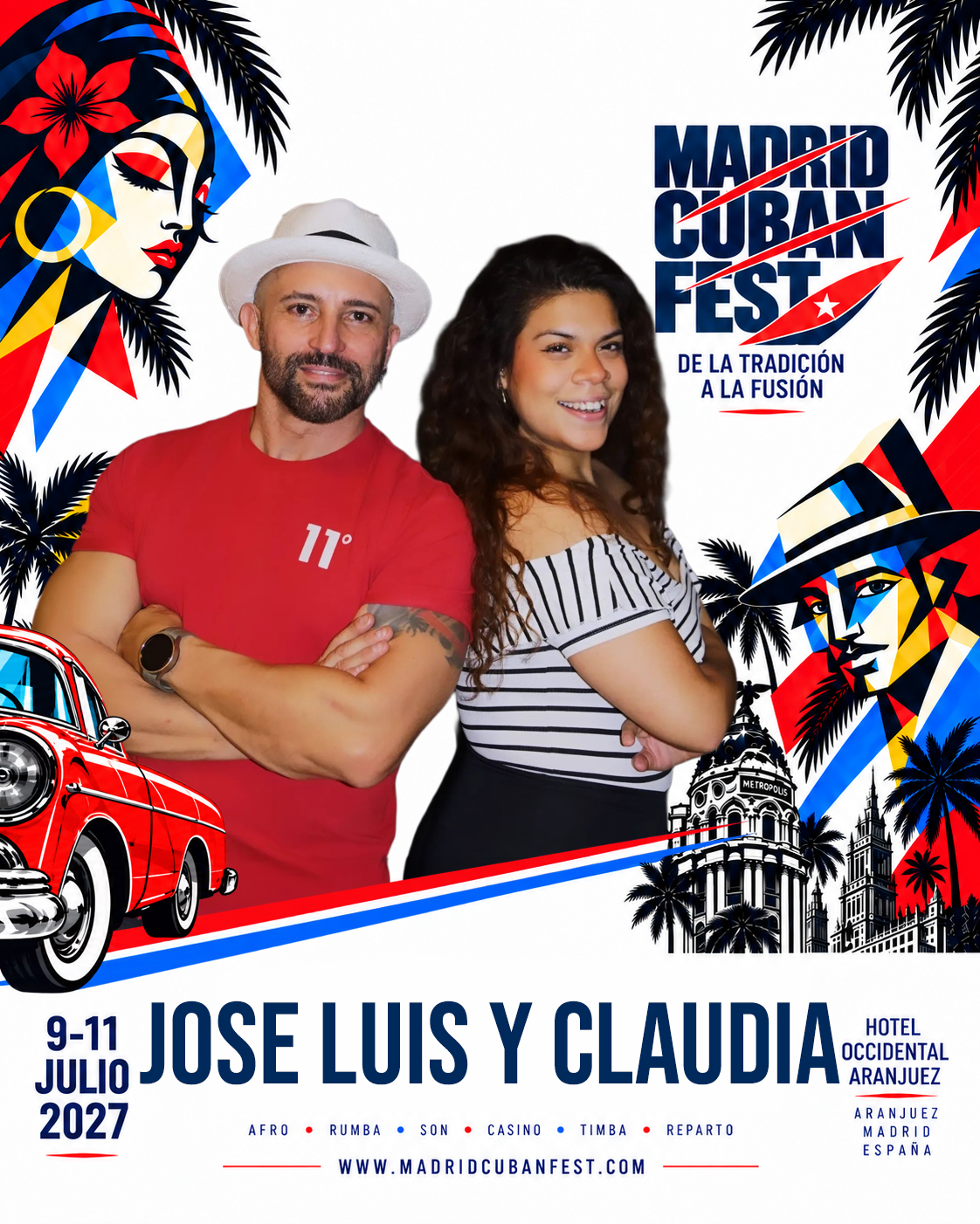 Jose Luis & Claudia — Madrid Cuban Fest 2027