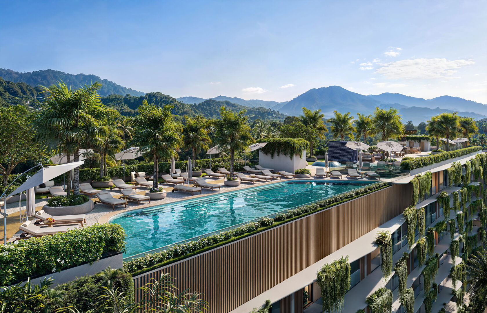 Sun Hills Layan Phuket — бассейн и зона отдыха
