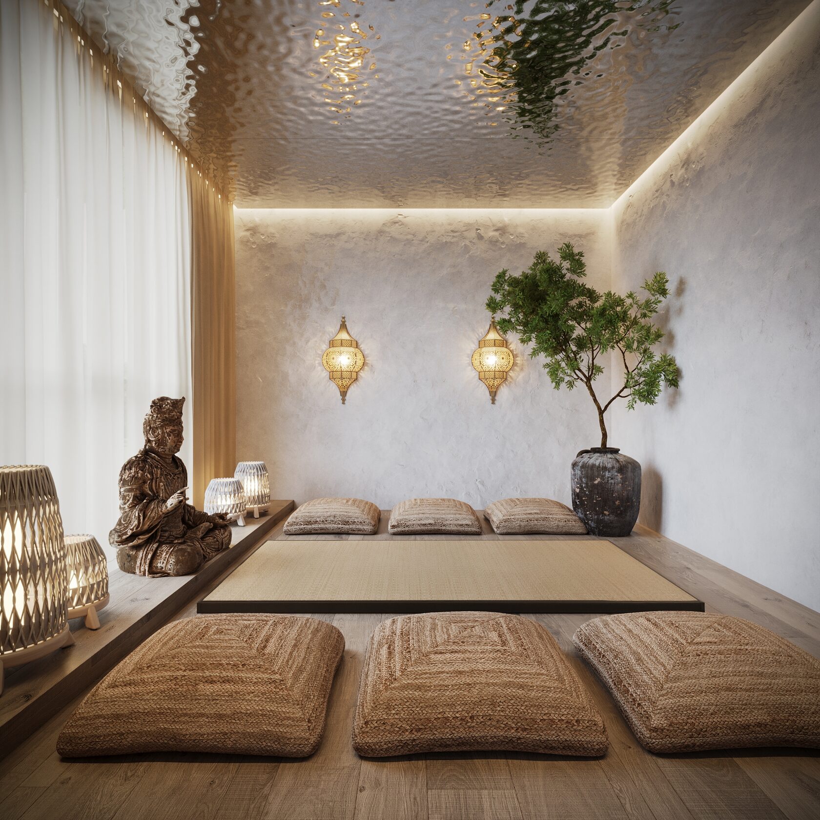 Yoga Center interior detail 11