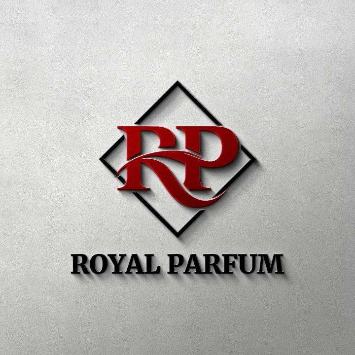 Royal Parfum niche perfume store logo – RP monogram in a rhombus