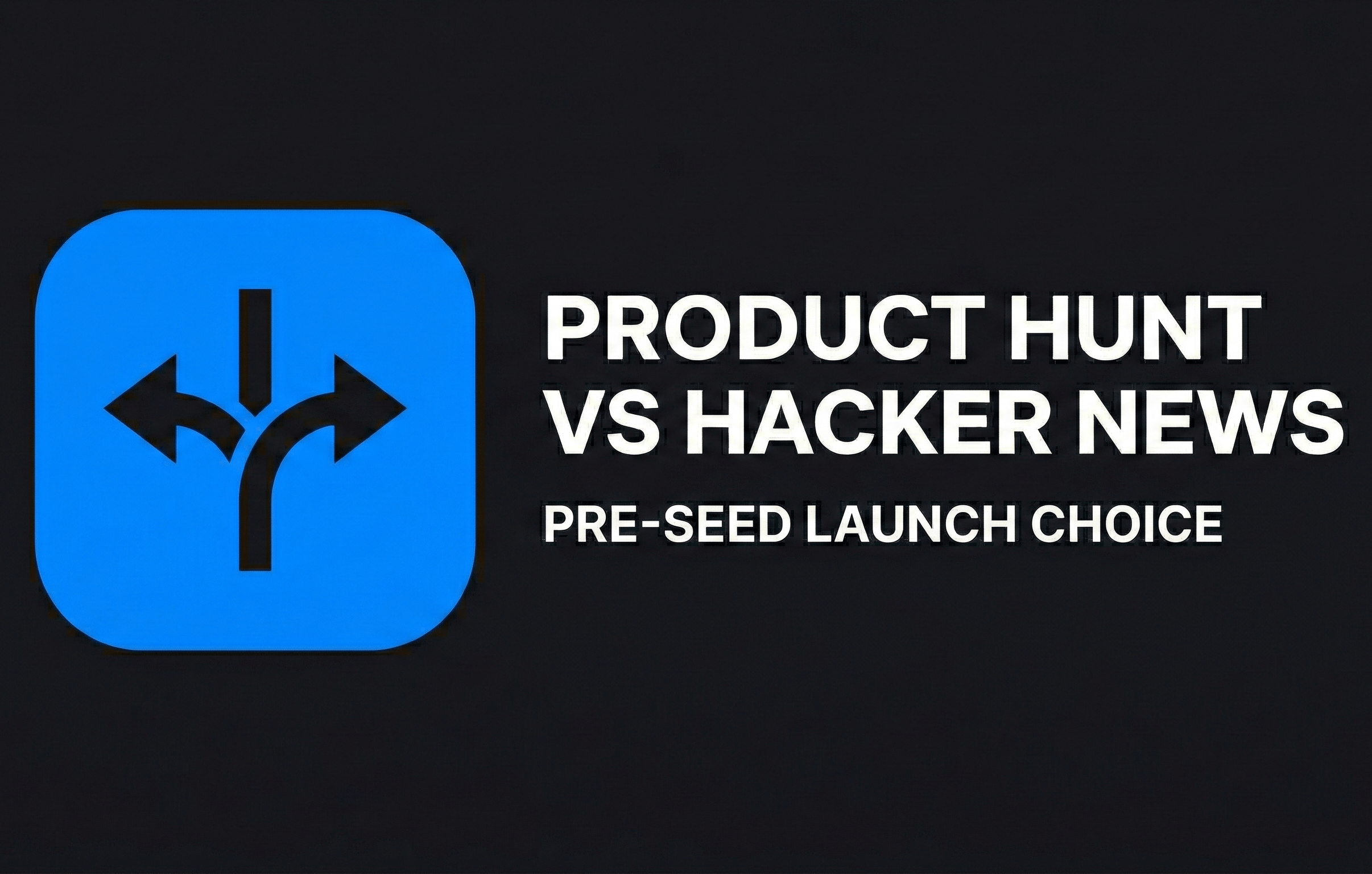 Product Hunt vs Hacker News Pre-Seed Launch Choice