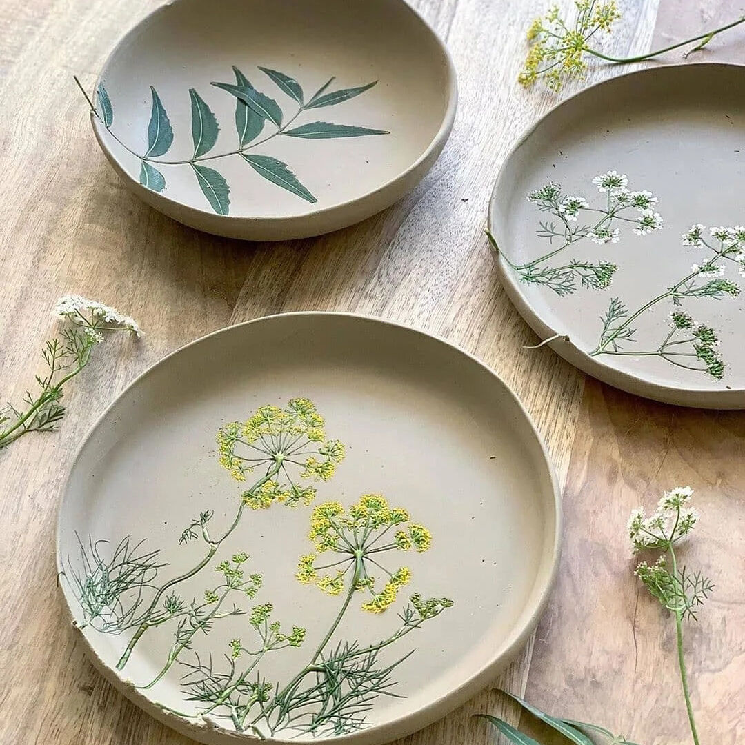 pottery making Toronto unique handmade plates