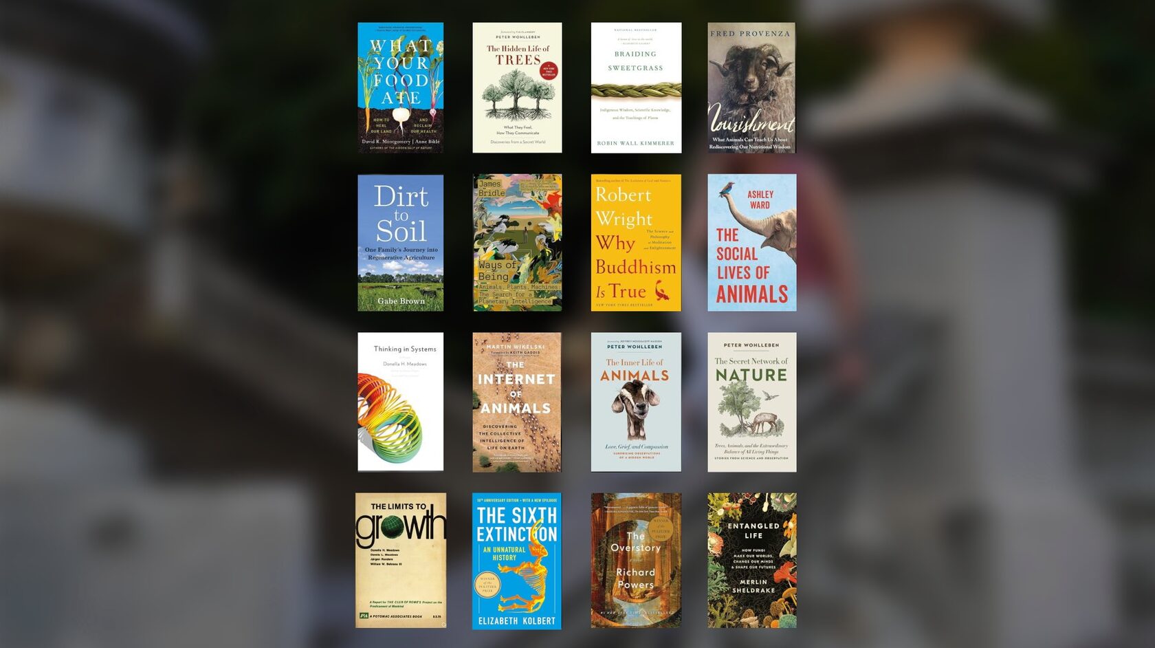 The best books about nature, trees, animals and ecology I've read
