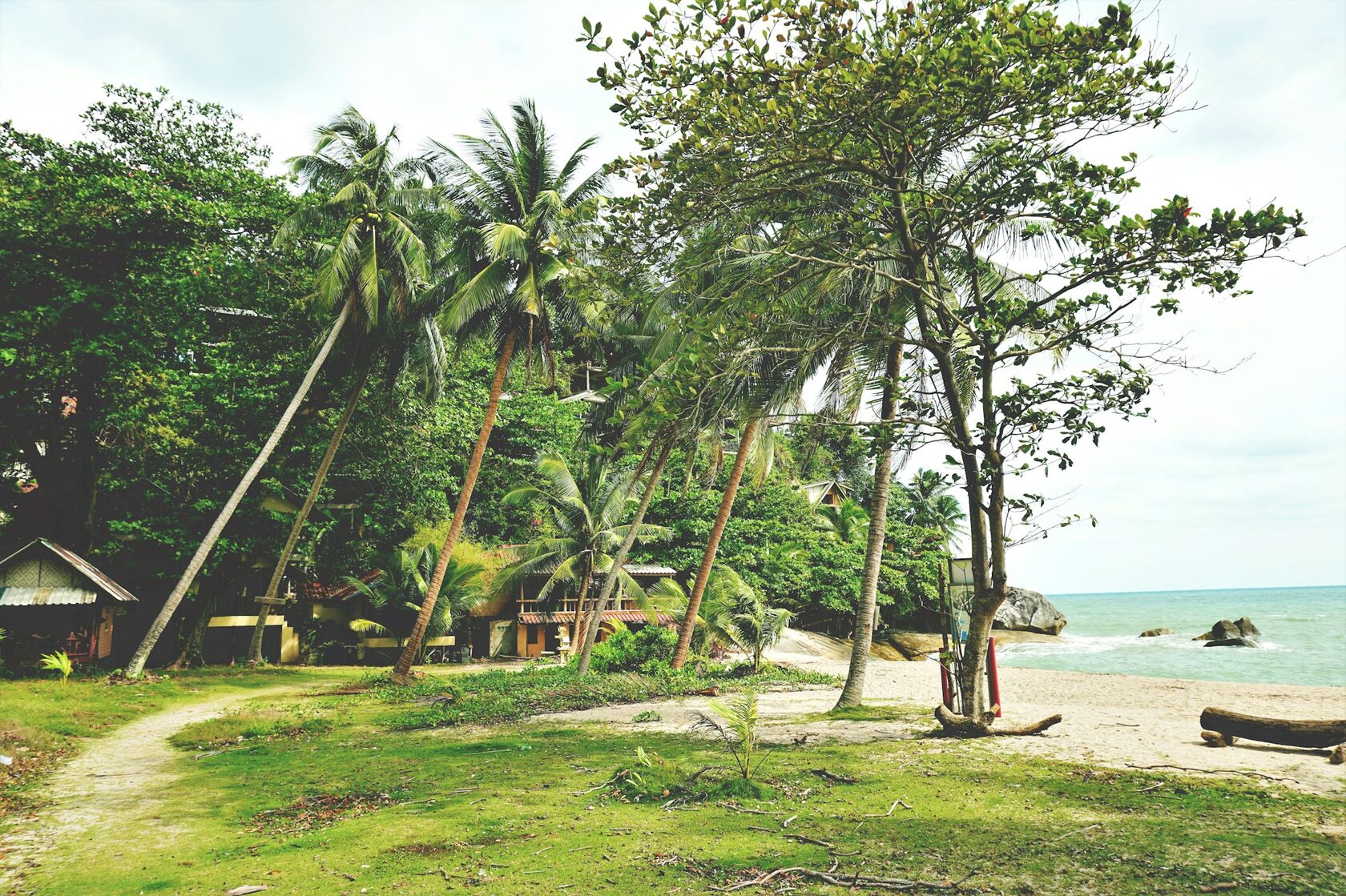 Peaceful tropical landscape of Koh Phangan, Thailand