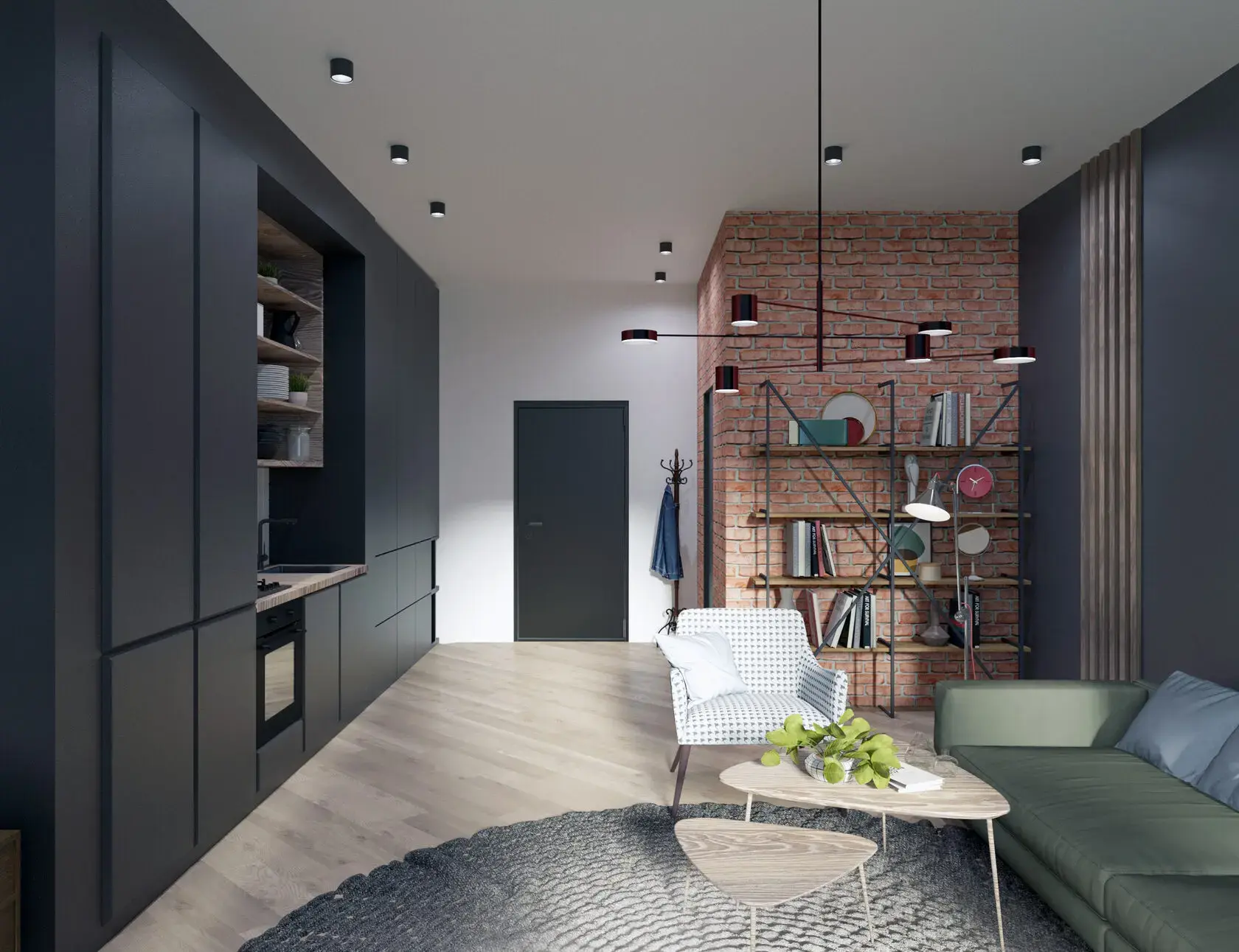 Пространство у Стамбульского — интерьер Loft, фото 3