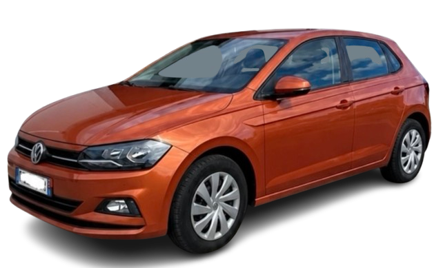 VW Polo 1.0 TSI Manuelle orange
