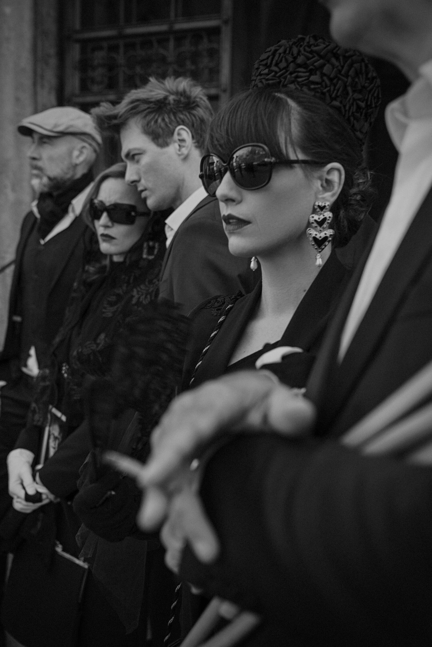 Scene from The Funeral by Evgenia Huber