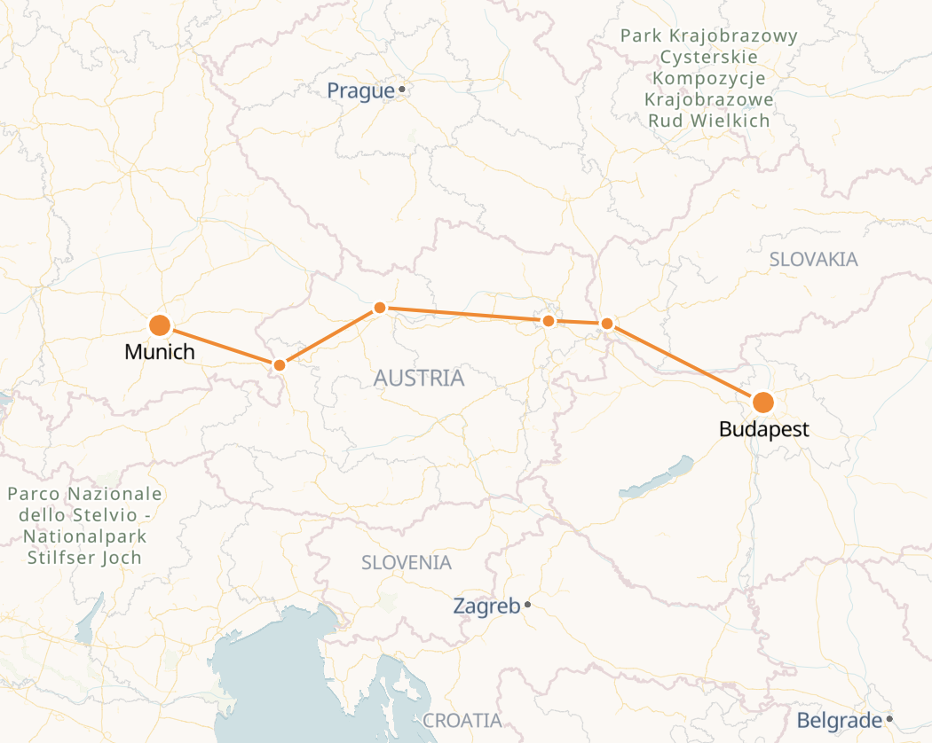 Budapest To Munich Railjet Train Time Distance Ticket Price budapest-to-munich-railjet-train-time-distance-ticket-price