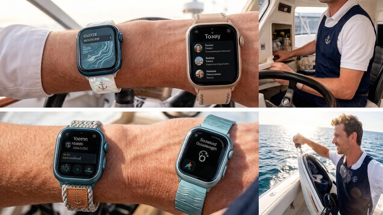 YachtOS Apple Watch — лимитированная коллекция