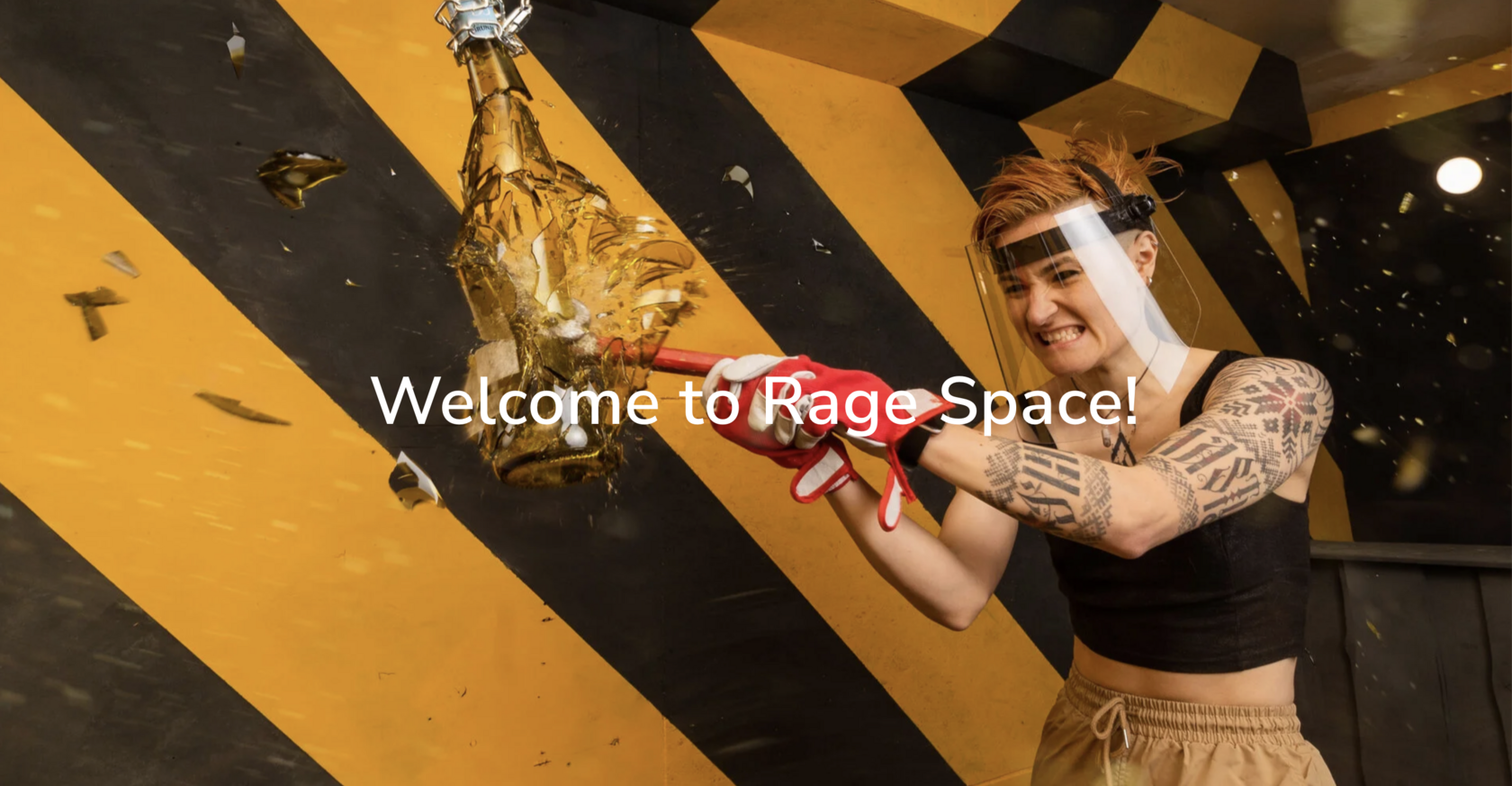 Rage Rage Rage Interstellar Rage Room in Tallinn | Rage Space | The Space