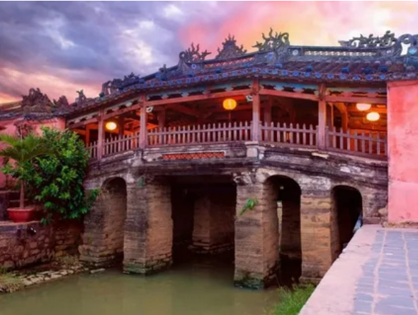 Hoi An with motorbike