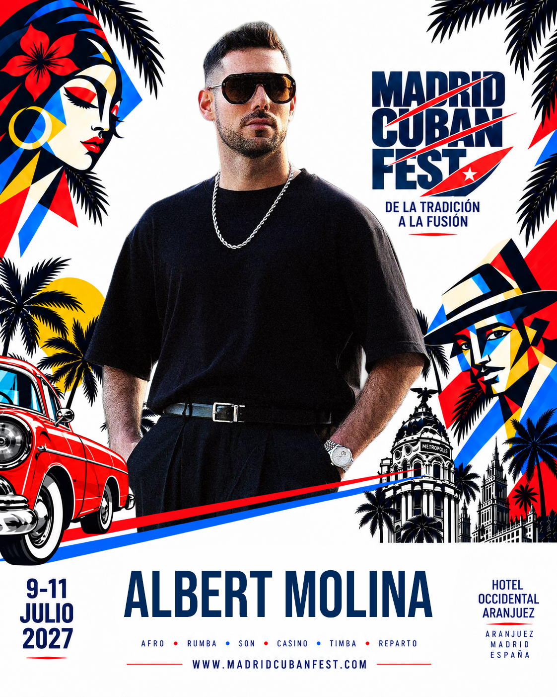 Albert Molina — Madrid Cuban Fest 2027