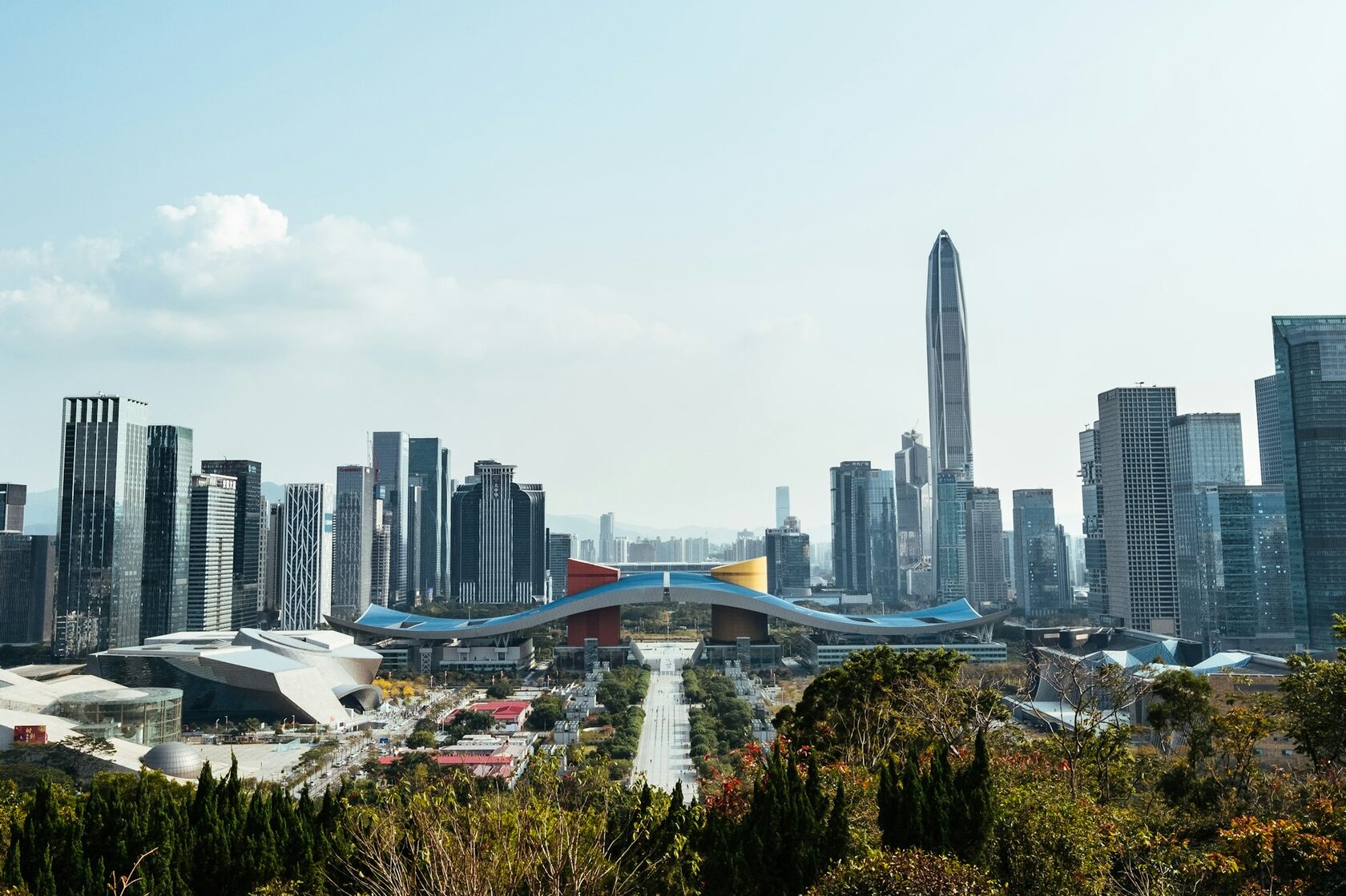 Ping An Finance Centre observation deck in Shenzhen