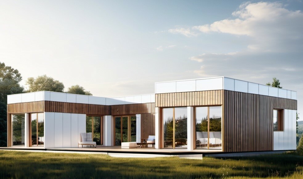 Лабинск быстровозводимый дом ландшафт Лабинск быстровозводимый дом ландшафт