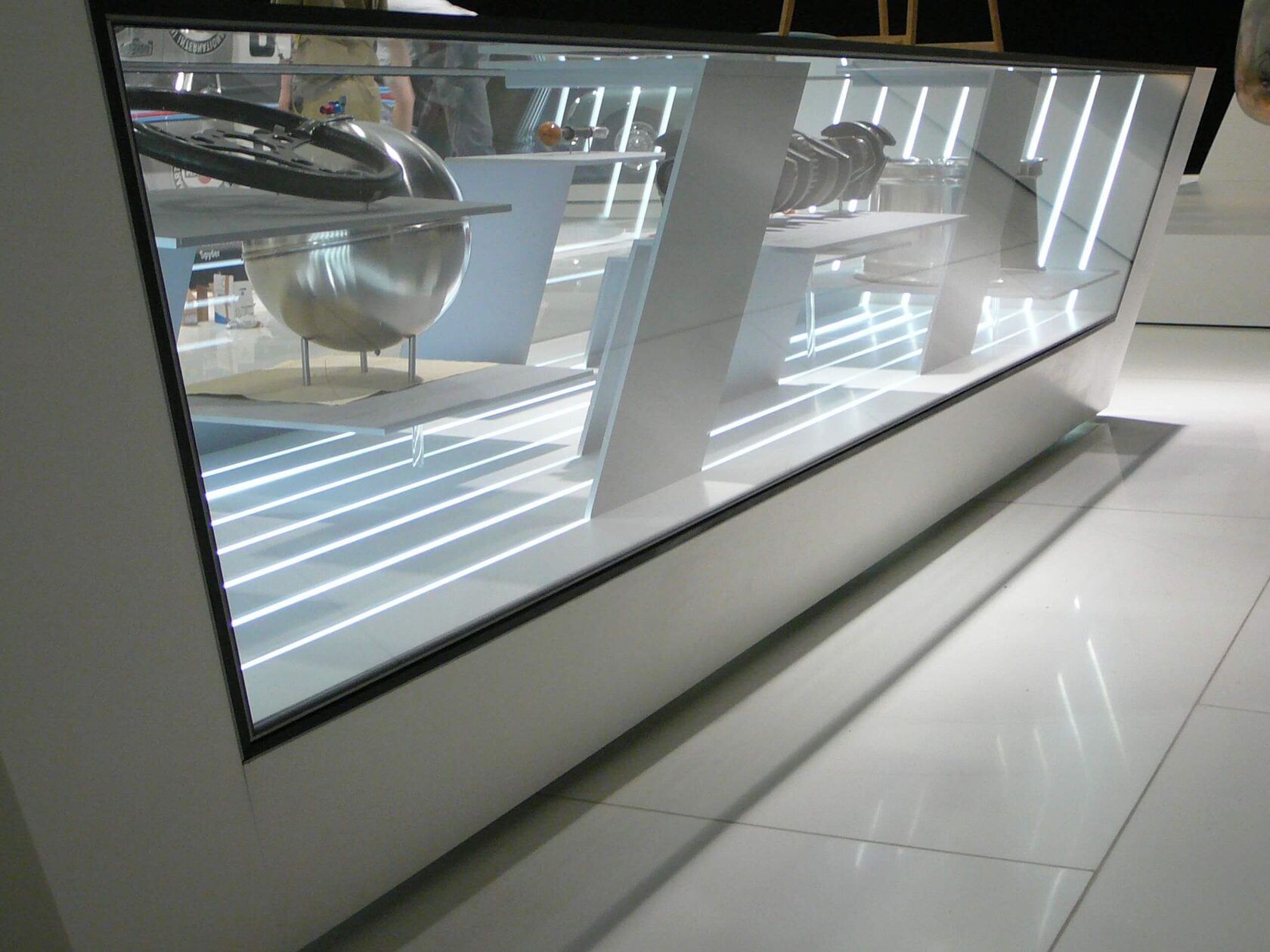 Custom Display Cases at Porsche Museum – Precisely Staged