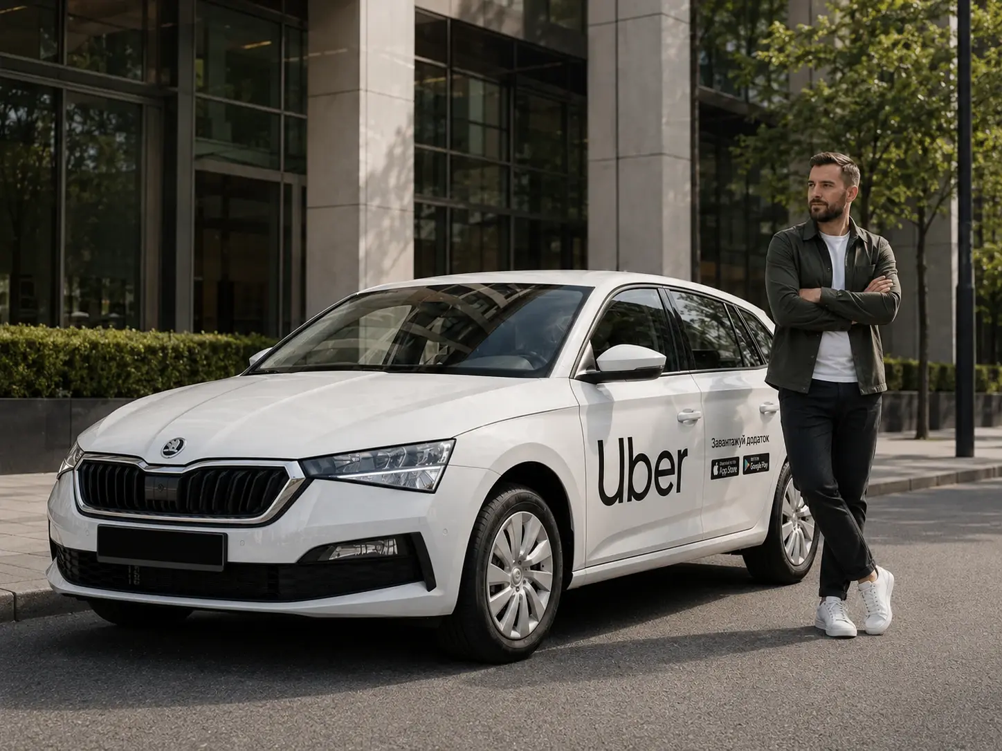 Водій Uber на авто G CAR