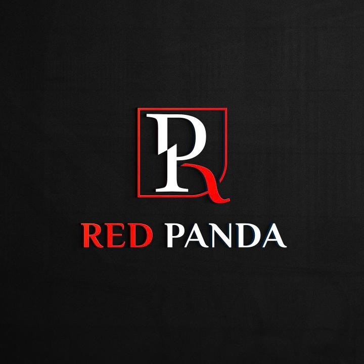 RED PANDA logo on black