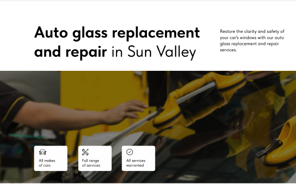 Auto Glass Repair and Replacement Services in Sun Valley | Drive Car Studio