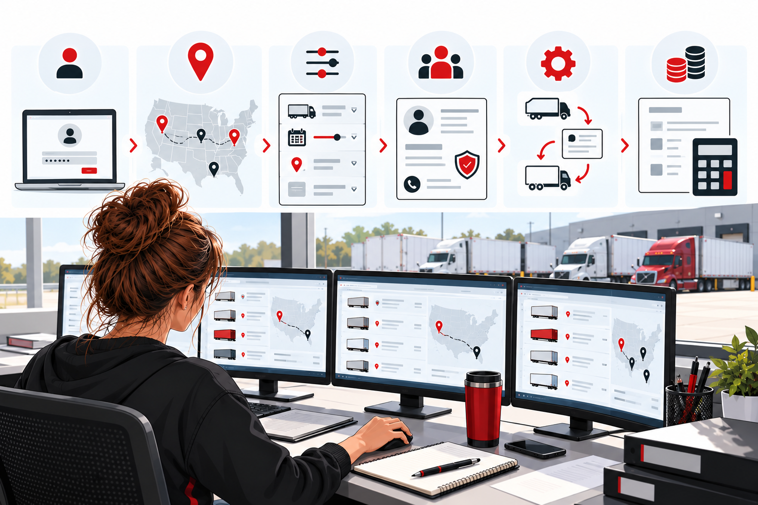 Load-board comparison framework covering access, coverage, filters, broker data, workflow and cost