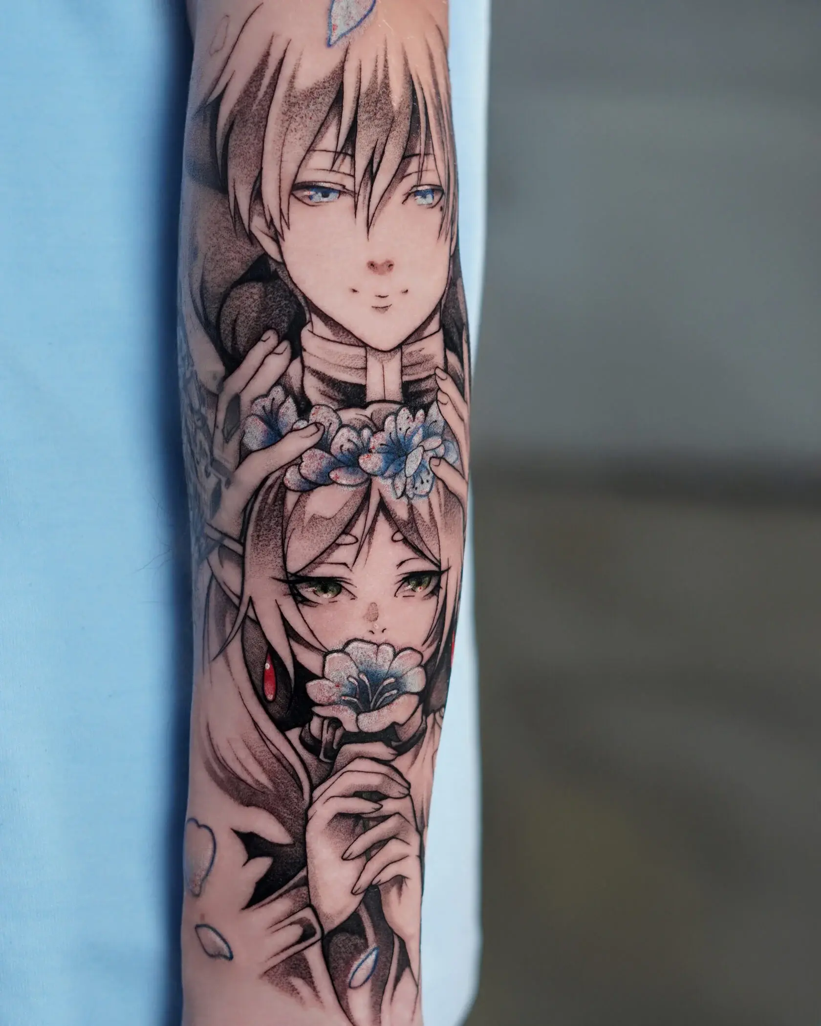 Anime Tattoo - Brennnessel Tattoo Berlin