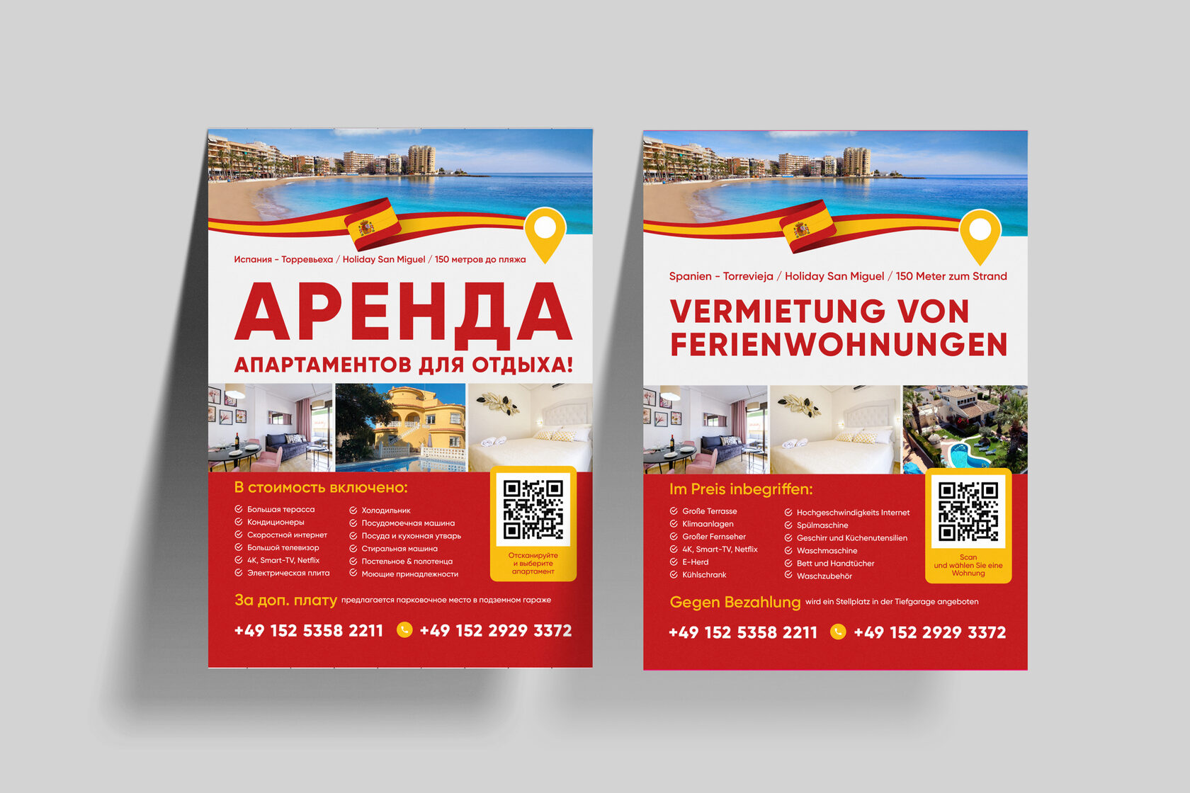 Vermietung von Ferienwohnungen in Torrevieja