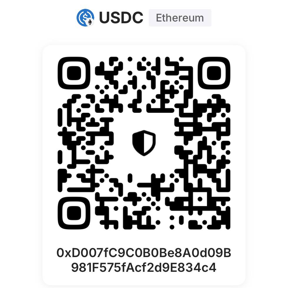 USDC (ERC-20) QR code