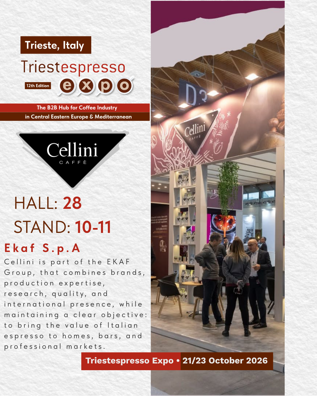 Ekaf S.p.A - Stand Triestespresso Expo