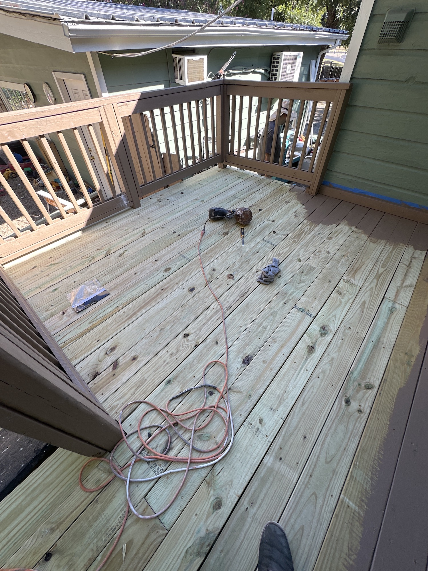 Porch and stair restoration Austin TX — process photo 22 of 23