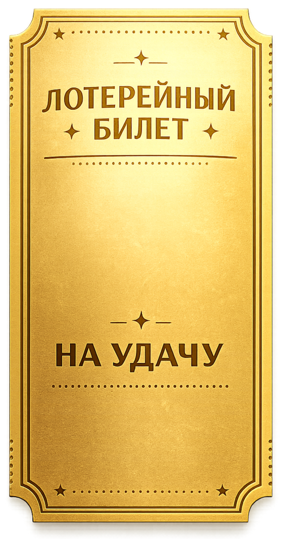 Лотерейный билет
