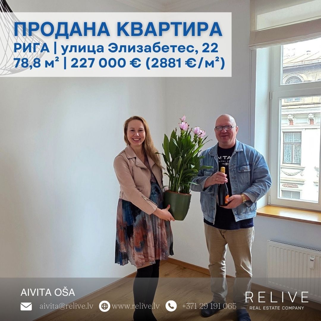 Завершённая сделка RELIVE 8