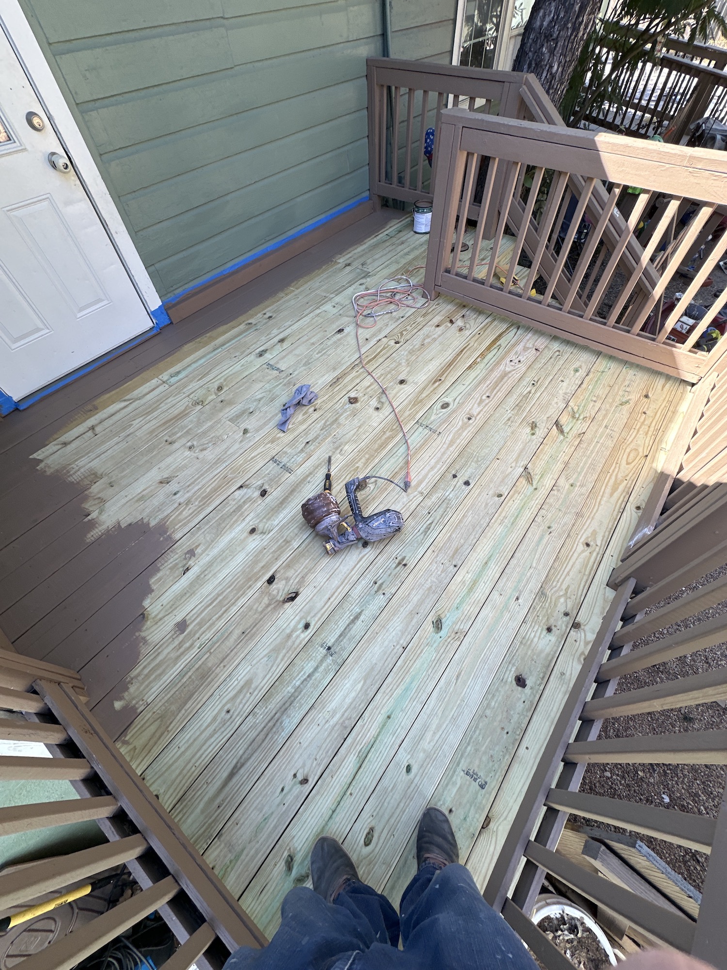 Porch and stair restoration Austin TX — process photo 23 of 23