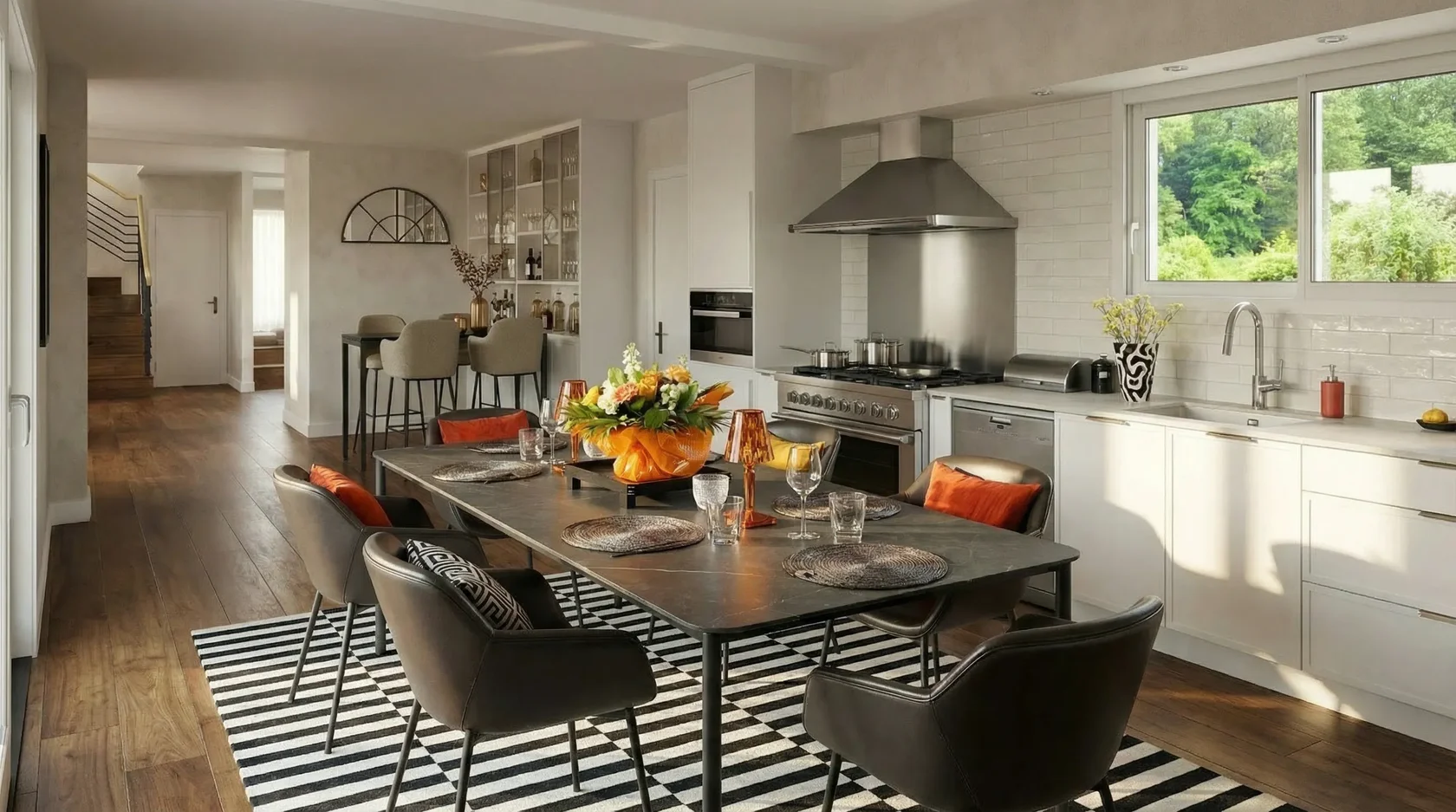 House in Normandy, renovation by MMDESIGN — 1