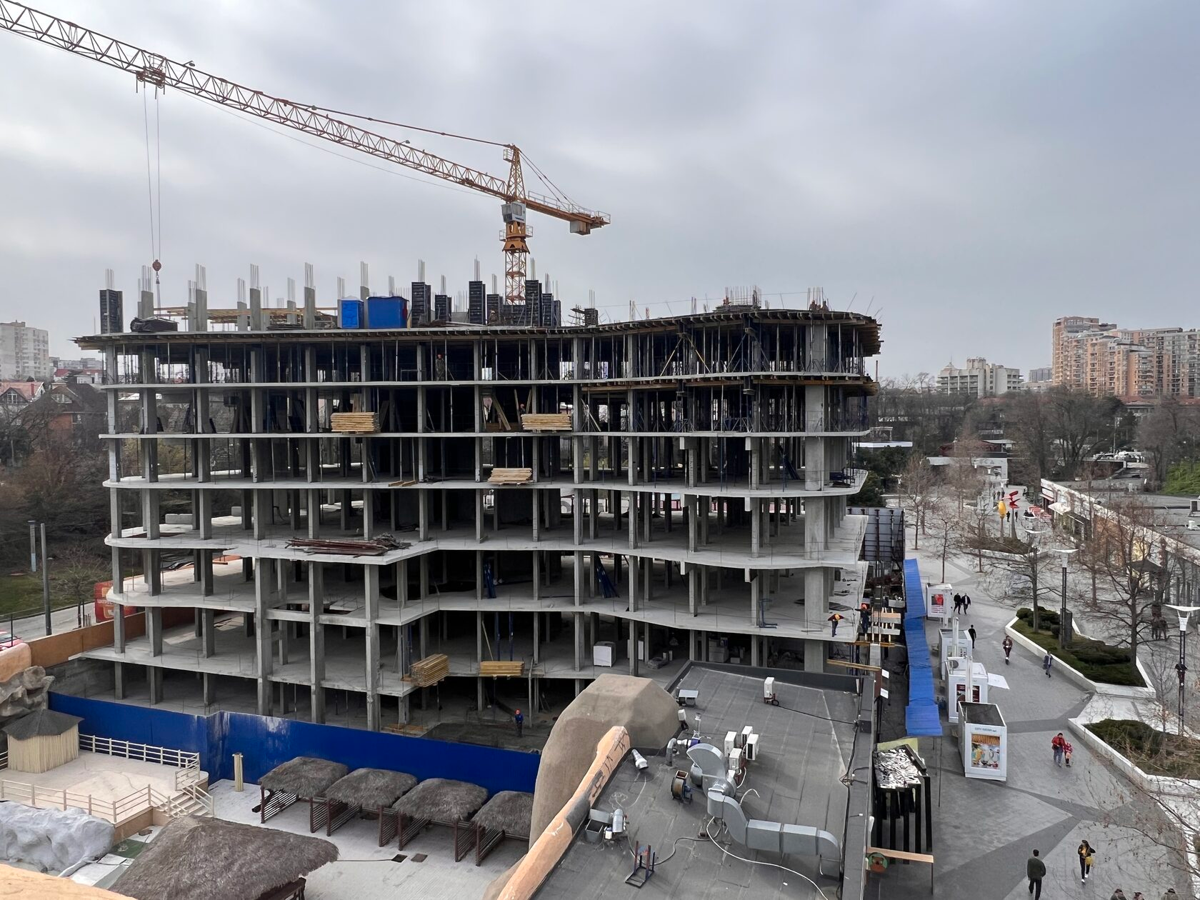 Spatium Hotel — ход строительства 9