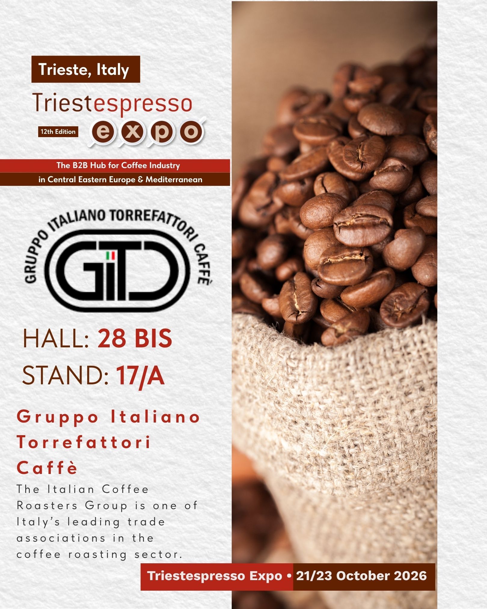 Gruppo Italiano Torrefattori Caffè - Stand Triestespresso Expo