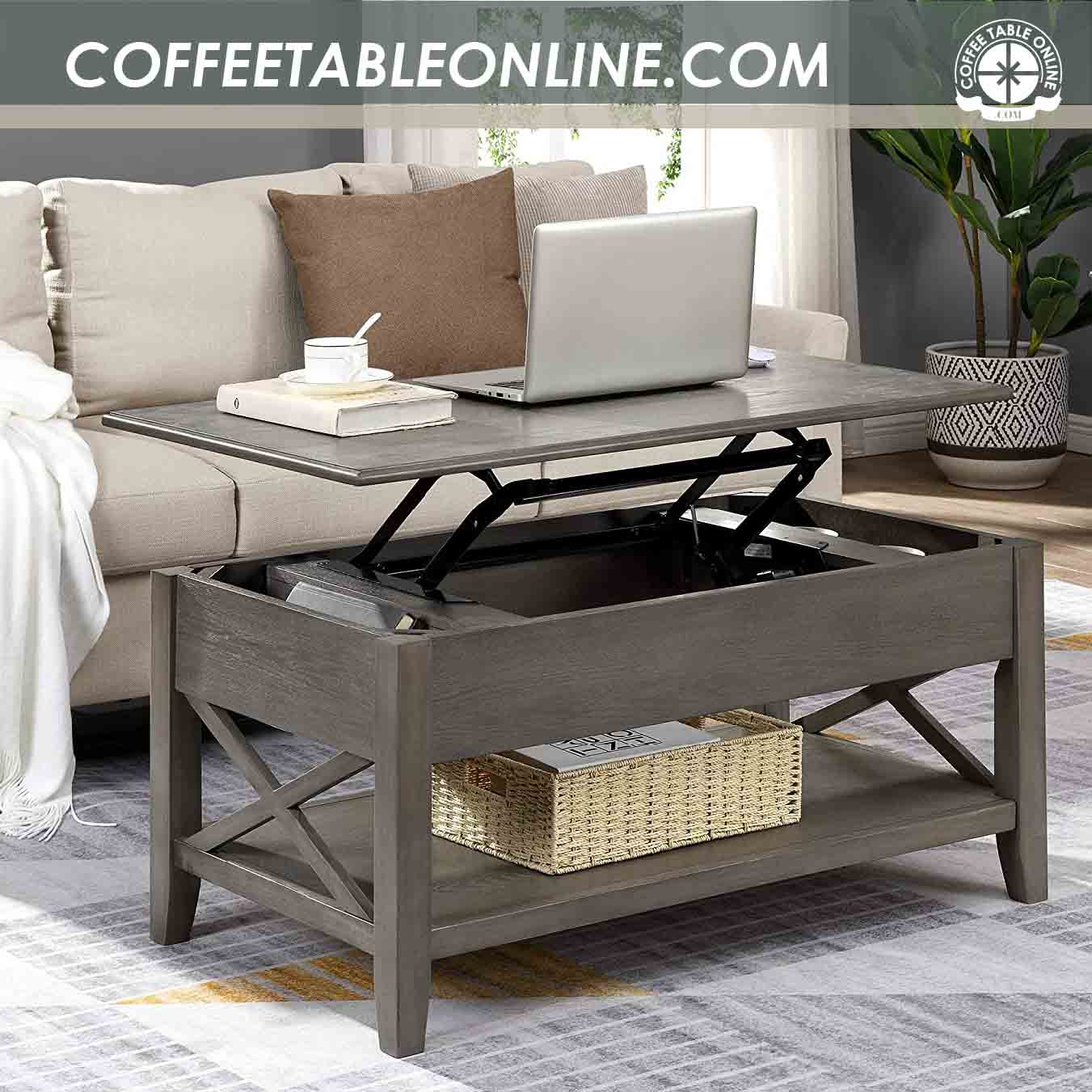 33 Lift Top Farmhouse Style Coffee Tables For 2023 | How to Choose