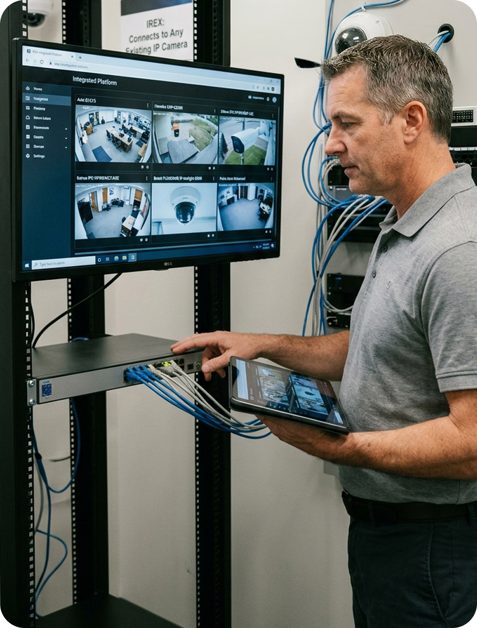 Remote Video Surveillance & Security Monitoring Platform | IREX
