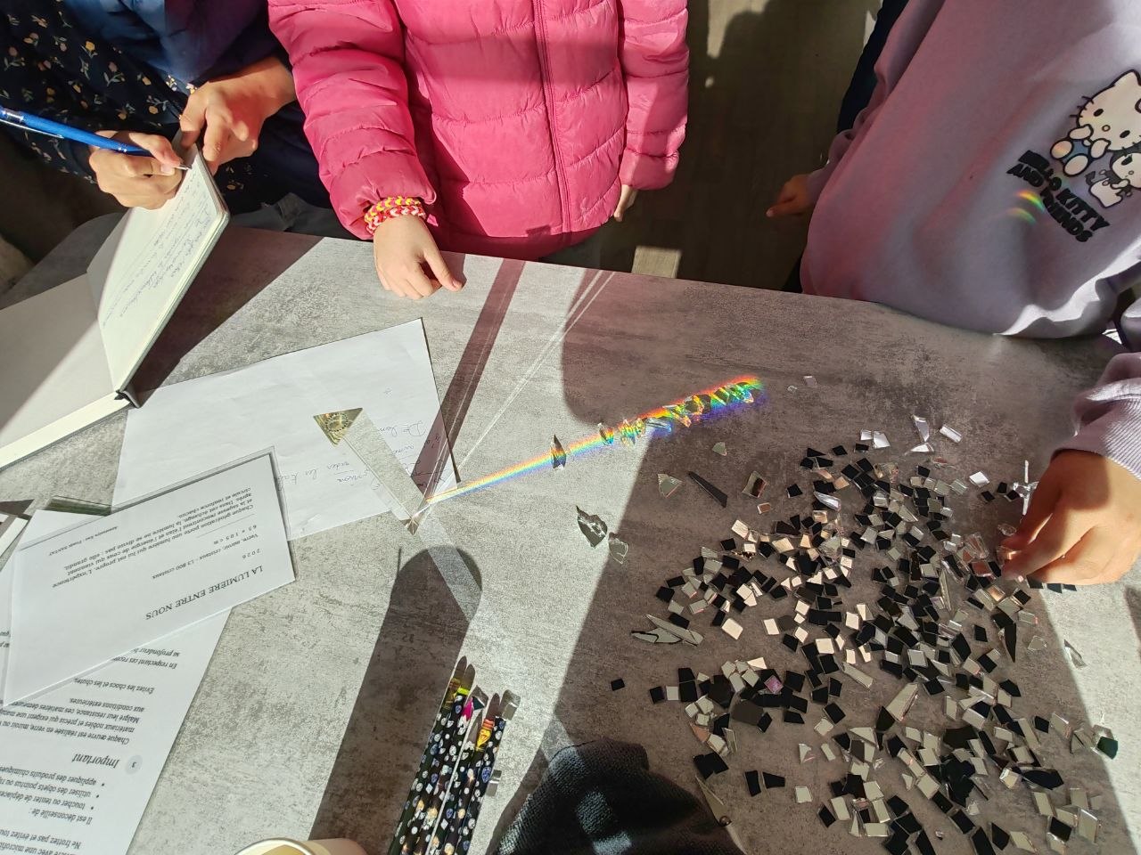 Atelier avec les enfants
