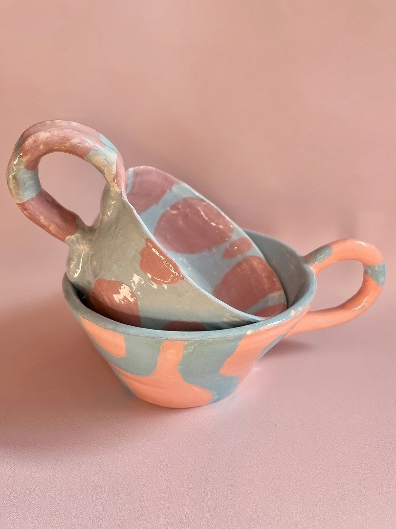 handmade ceramic reveal