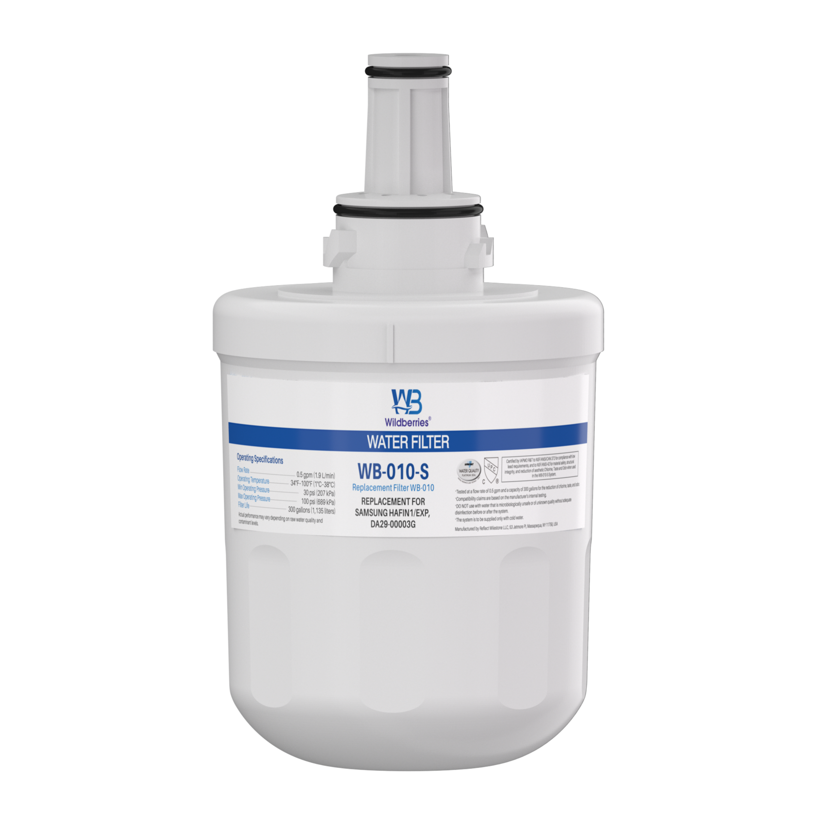 WB-010-S Wildberries Refrigerator Water Filter
