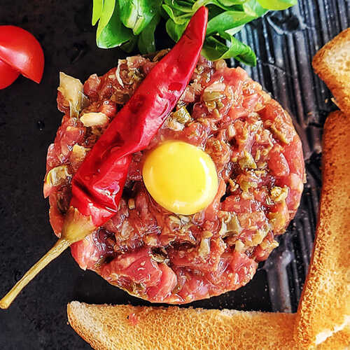 Заказать тартар из телятины в ресторане DEPO Salsa Grill Киев