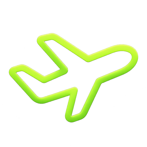 Flugzeug Icon für Reiseversicherung