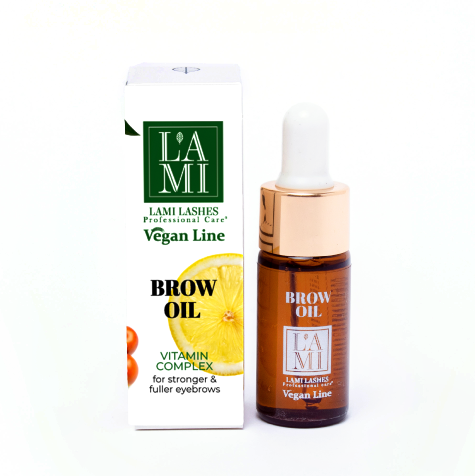 Brow oil, brow lamination oil, homecare, brow lamination aftercare